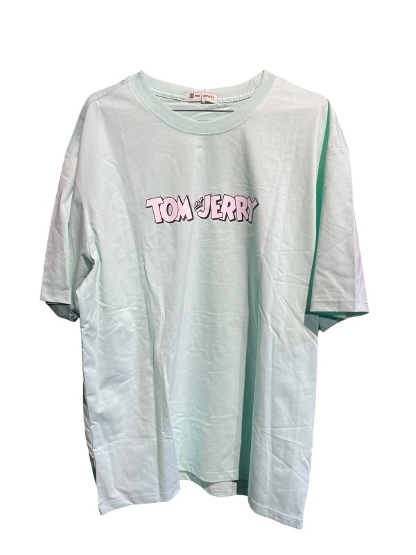 MAGLIETTA TOM&JERRY TURCHESE